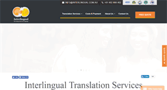 Desktop Screenshot of interlingual.com.au
